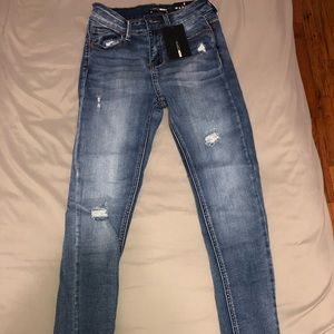 Fashion Nova Sunrise Ankle Jeans